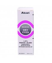 Alcon Isopto Tears 1% 15 mL for  Dry Eyes